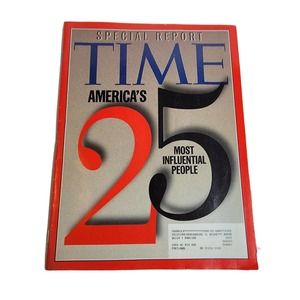 Vintage Special Report Time Magazine America's 25 Most Influential 1990s VTG 90s